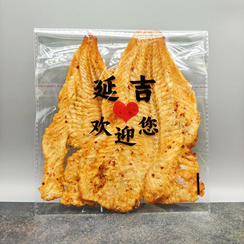 延吉西市场鳕鱼片鱿鱼丝明太鱼章鱼片香辣鱼丝香辣凤尾鱼2份包邮 - 图2