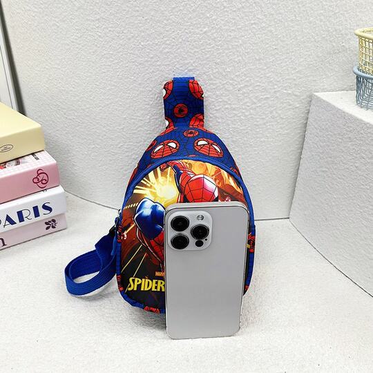 New cartoon children's bag, cute and ultra-light little boy going out, Ultraman chest bag, baby shoulder crossbody bag