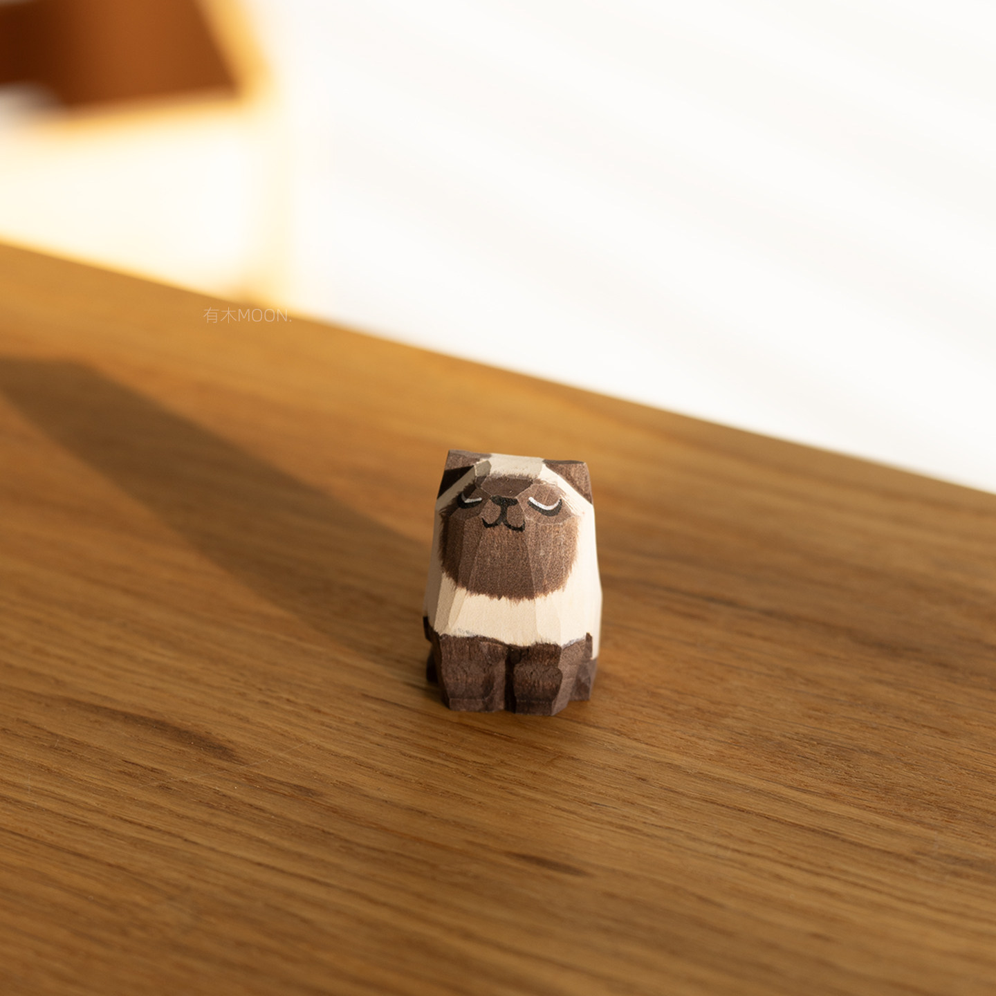 木雕小动物 可爱治愈动物柯基老虎兔子猫咪柴犬桌面装饰品纯手工,淘宝优惠券,粉丝福利购,淘宝优惠卷