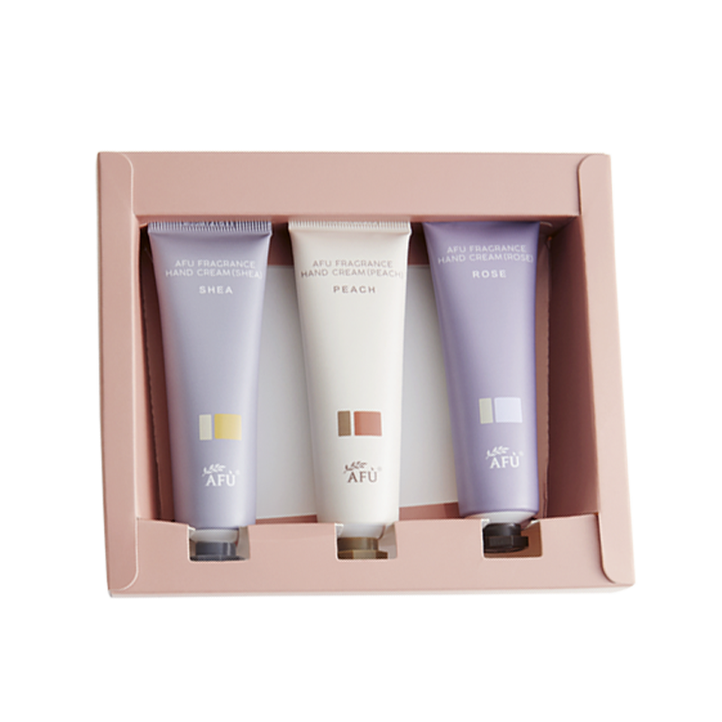阿芙香氛礼盒3支装套装滋润护手霜 阿芙红动护手霜