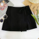 Fashionable strappy irregular skirt for women