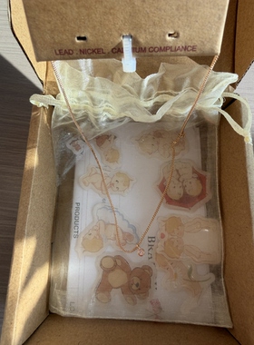 bm项链女新欧阳娜娜同款小水滴吊坠锁骨链超精致百搭国内代购正品