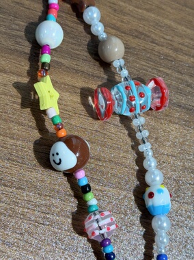 韩国东大门可爱KT猫吊坠项链蓝星蝴蝶结少女