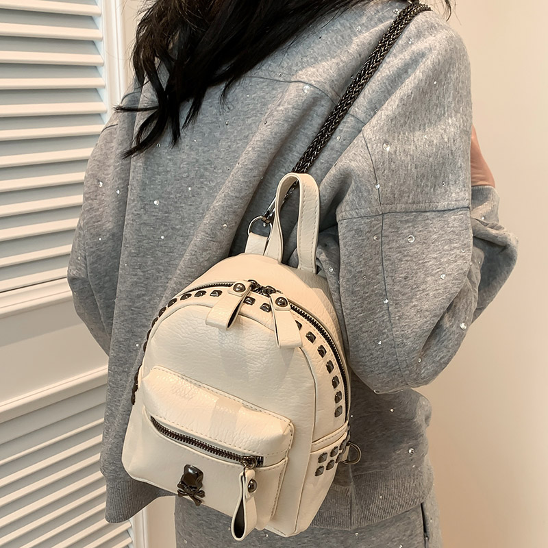 高级质感小包包女包2024新款酷女孩时尚单肩小方包多功能小背包 - 图2