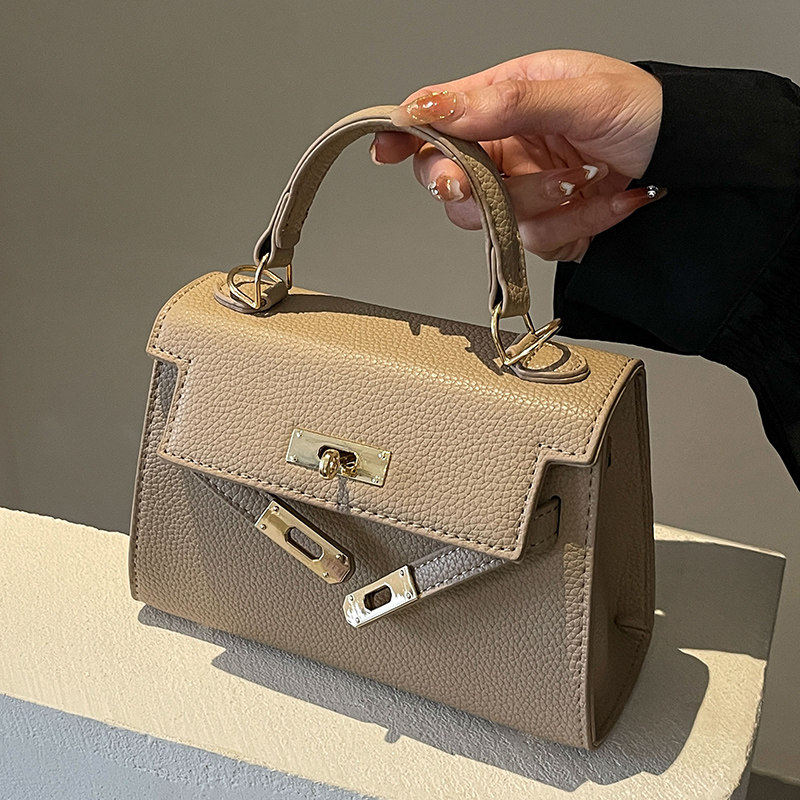 网红爆款小包包女包2025新款高级质感单肩小方包斜挎手拎凯莉包,淘宝优惠券,粉丝福利购,淘宝优惠卷