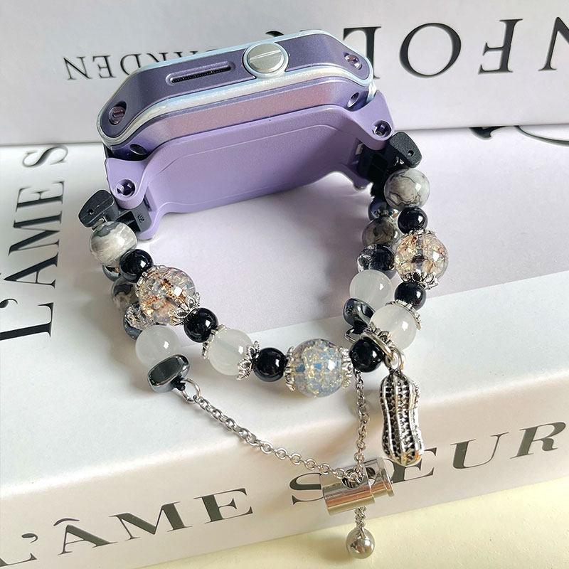 新好运好事花生diy手链适用华为儿童手表表带5X/5XPro/3Pro/4Pro/,淘宝优惠券,粉丝福利购,淘宝优惠卷