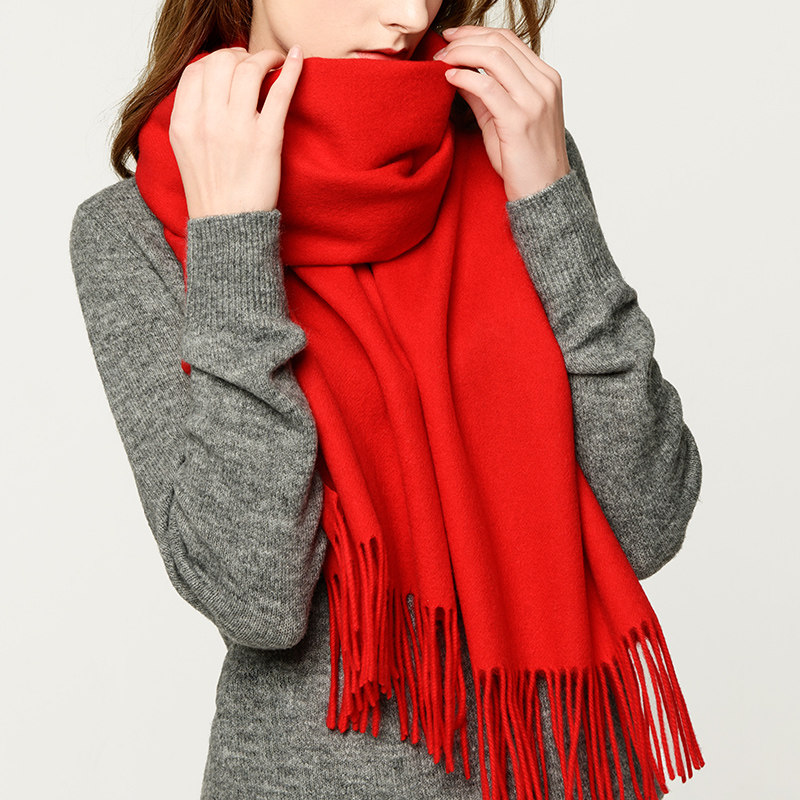 2025本命年新年过年礼物蛇年属蛇女士送女生实用妈妈生日红色围巾