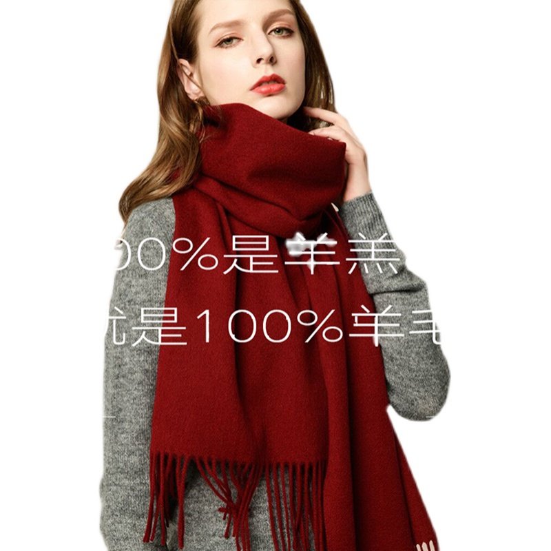 2025本命年新年过年礼物蛇年属蛇女士送女生实用妈妈生日红色围巾