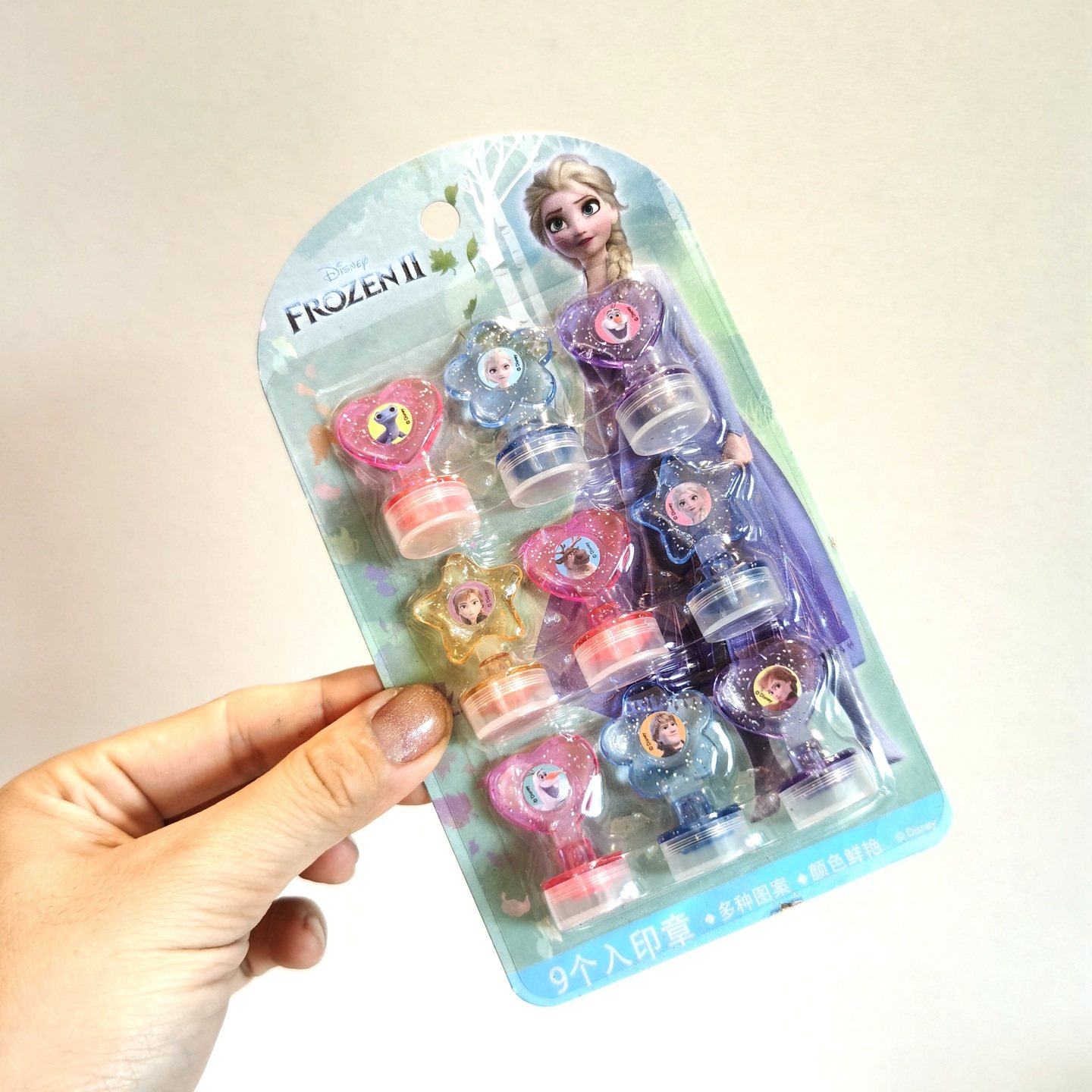 9个装小印章小学生鼓励语卡通印章冰雪奇缘趣味手工印章奖励礼物,淘宝优惠券,粉丝福利购,淘宝优惠卷