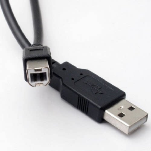 USB打印线 打印机连接线 打印机数据线带屏蔽抗干扰磁环1.5-10米 - 图0