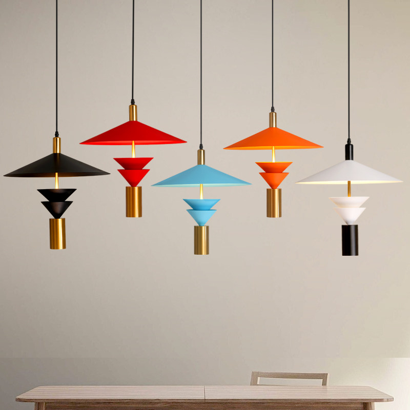 餐厅吊灯创意新款北欧创意个性设计师火锅店餐桌聚光射灯单头灯具,淘宝优惠券,粉丝福利购,淘宝优惠卷