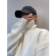 Thick fleece warm turtleneck sweater