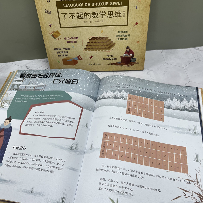 【阳光博客】了不起的数学思维中国篇 精装 写给9-15岁孩子的中国数学史话思维书,淘宝优惠券,粉丝福利购,淘宝优惠卷
