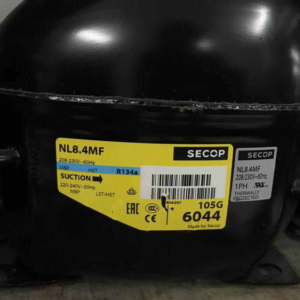 丹佛斯思科普冰箱冷柜专用压缩机NLE11MF.2 NF7MLX NL7CLX 11MF - 图0