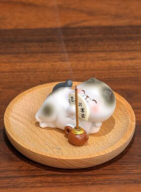 创意线桌面禅意茶桌装饰品办公室