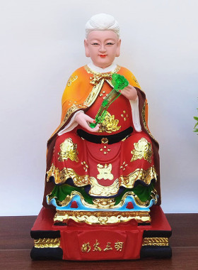 树脂神像胡三太爷太奶黄三太爷