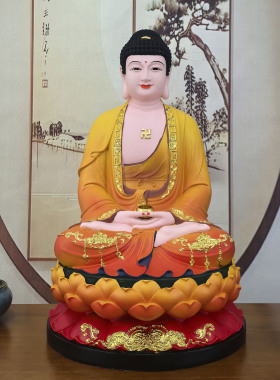 药师佛像如来佛祖像三尊三宝