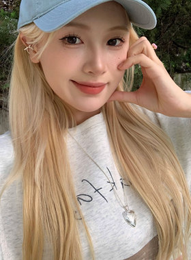 hucares「漫步银河」定制东大门同款岩石纹理爱心天然淡水珍珠