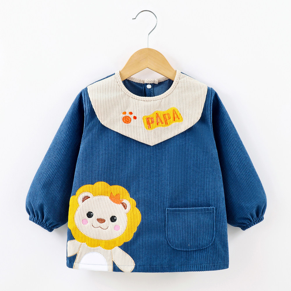 宝宝吃饭围兜儿童防水罩衣小孩防脏衣冬季外穿护衣婴儿反穿衣围裙,淘宝优惠券,粉丝福利购,淘宝优惠卷