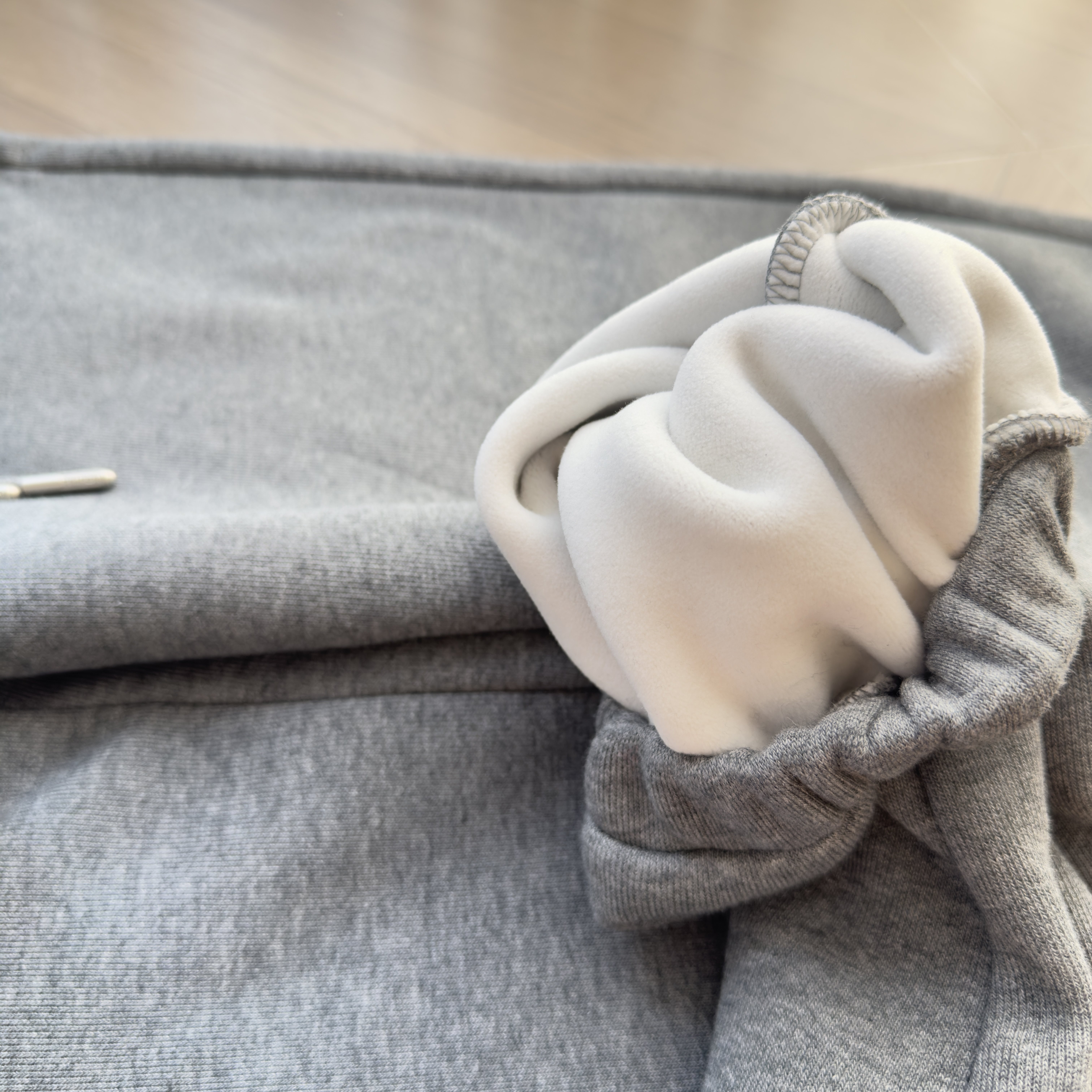 2025欧洲站冬季新款松紧腰系带加绒加厚保暖阔腿裤休闲卫裤,淘宝优惠券,粉丝福利购,淘宝优惠卷