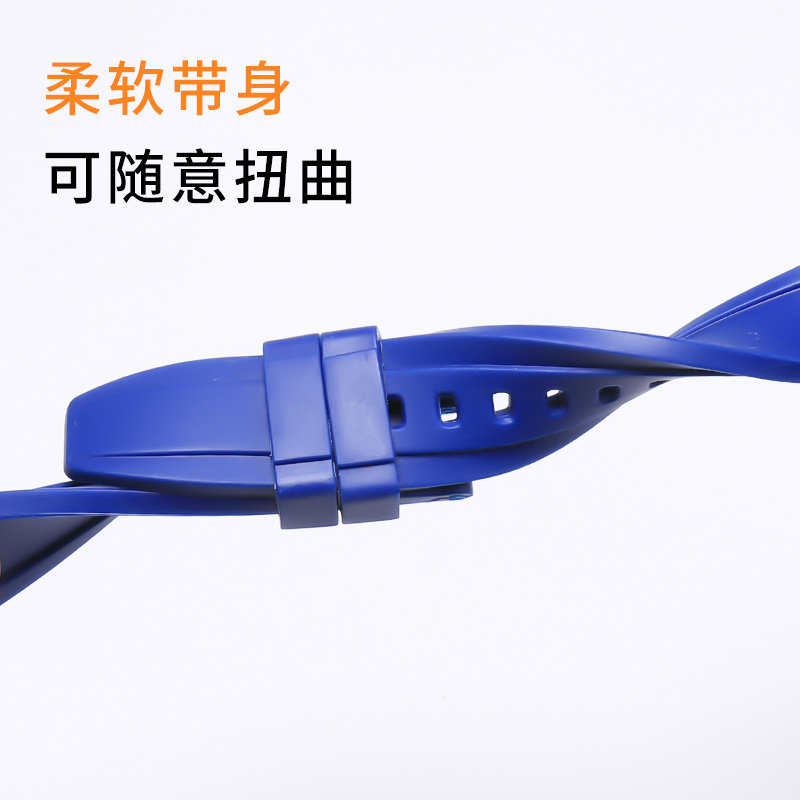 代用欧米茄 times swatch 20硅胶表带 泊格配件