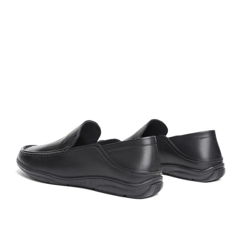 Senda森达男鞋2025新款专柜正品简约休闲皮鞋男平底豆豆鞋1NV01,淘宝优惠券,粉丝福利购,淘宝优惠卷