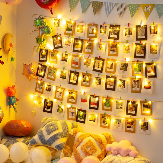 Creative paper photo frame diy hanging photo