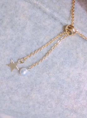 圆形强光可调节编织天然淡水珍珠