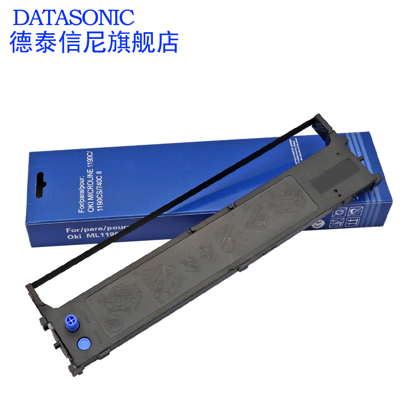 DATASONIC适用四通OKI MICROLINE 1120 1190C 1190CS 1800C 2500C 740CII针式打印机色带架含芯 油墨框盒碳带 - 图2