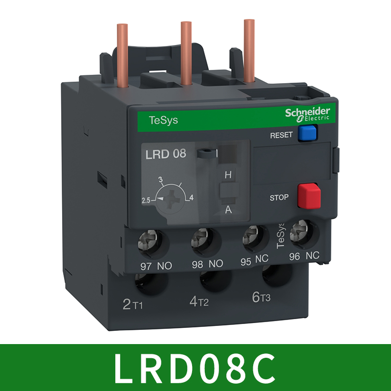 Schneider施耐德热过载保护LRD07C LRD06C LRD08C LRD010C继电器 - 图2