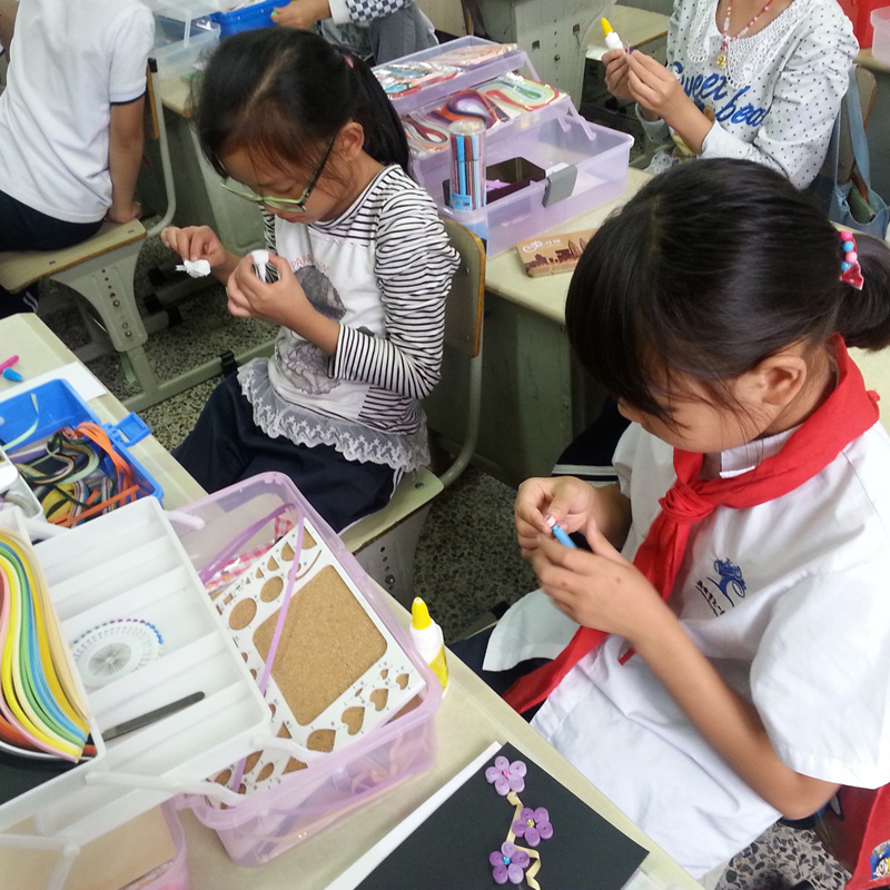 衍纸套装工具材料包学生初学者DIY成人手工衍纸画线稿图衍纸条小学生美术工具卷纸成人手工衍纸画线稿图衍纸-图3