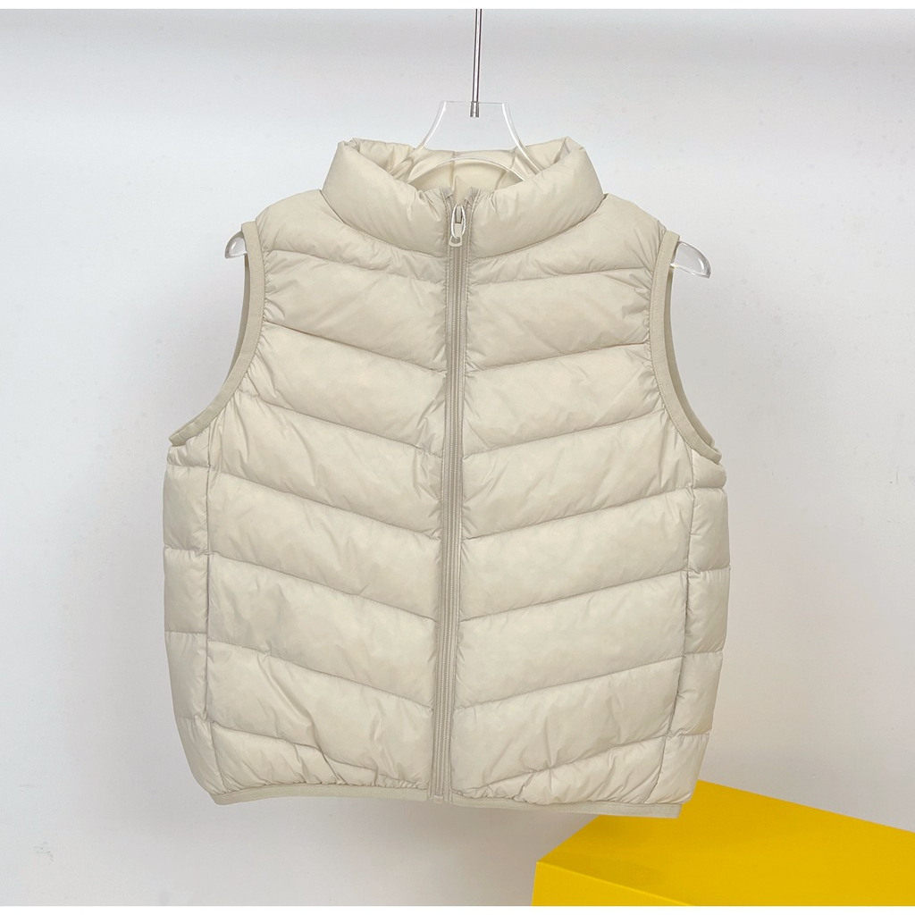 优品儿童轻薄款羽绒马甲男女童立领拉链背心简约百搭冬季新款宝宝,淘宝优惠券,粉丝福利购,淘宝优惠卷