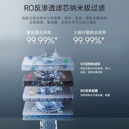 松下净水器即热净饮机反渗透一体式饮水机家用直饮机台式净水机 - 图0