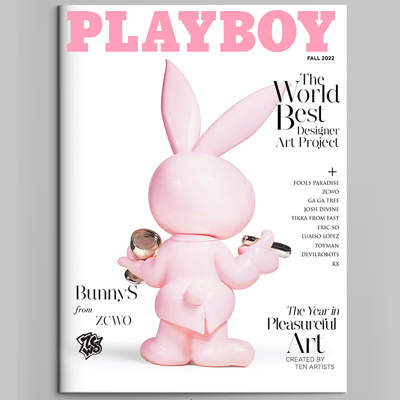 ZCWO花花公子PLAYBOY BunnyS邦尼兔潮玩手办摆件礼物潮流玩具艺术 - 图1