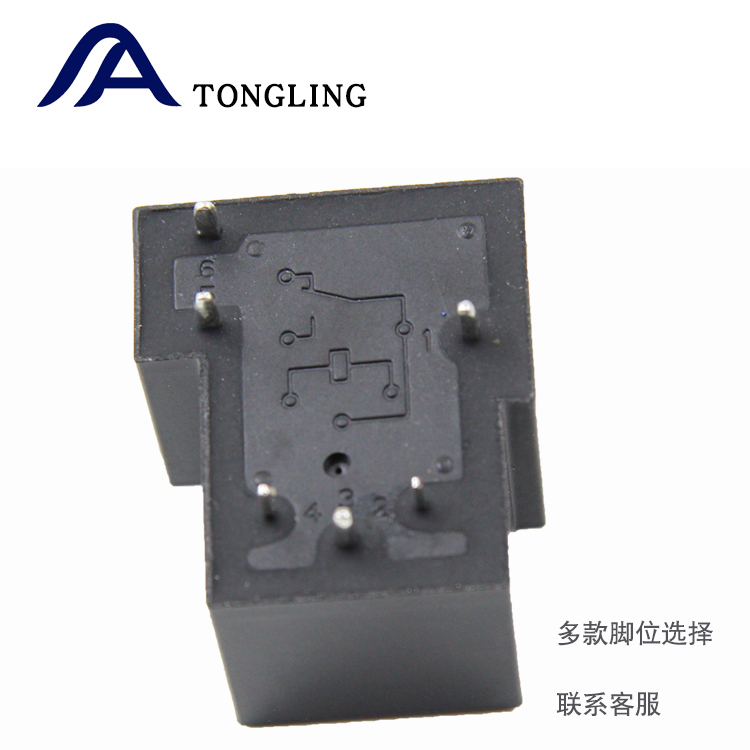 30A 40A 50A继电器5V6V9V12V24V48V4脚5脚T90小型大功率继电器sla - 图0