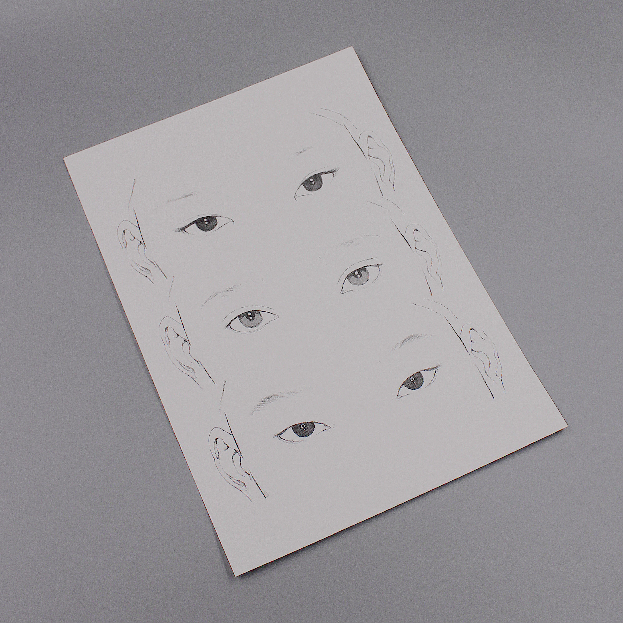 Face Chart妆面图美人图纸妆美妆图美妆绘本美妆练习册模版化妆师,淘宝优惠券,粉丝福利购,淘宝优惠卷