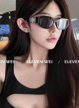 BVKV 6/3 26s 赵露思 多边形大框太阳眼镜 金币徽标太阳眼镜 男女