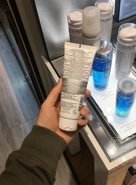 兰蔻清滢洁面泡沫蓝花色清爽控油补水保湿深层清洁温和啫喱洗面奶