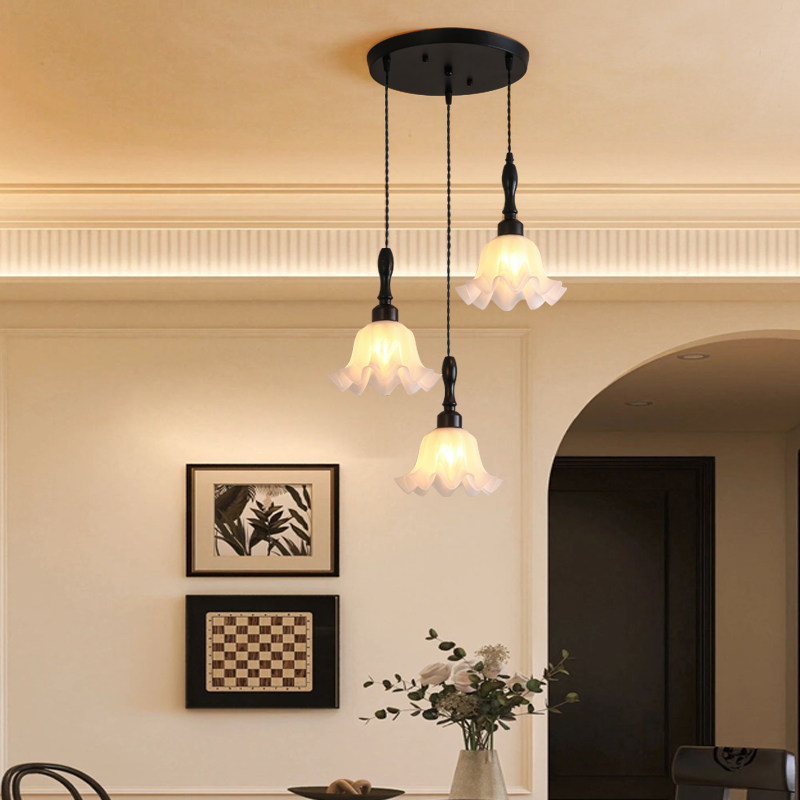 美式复古客厅吊灯新款法式中古风餐厅卧室灯具轻奢高级感大厅主灯,淘宝优惠券,粉丝福利购,淘宝优惠卷