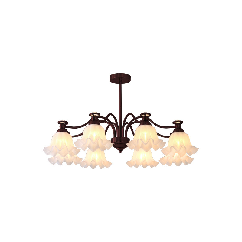 美式复古客厅吊灯新款法式中古风餐厅卧室灯具轻奢高级感大厅主灯,淘宝优惠券,粉丝福利购,淘宝优惠卷