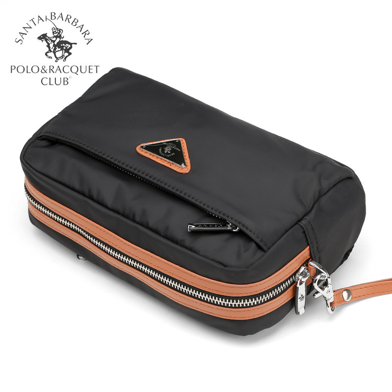 圣大保罗拉链手拿包 圣大保罗华夏展业男士包袋