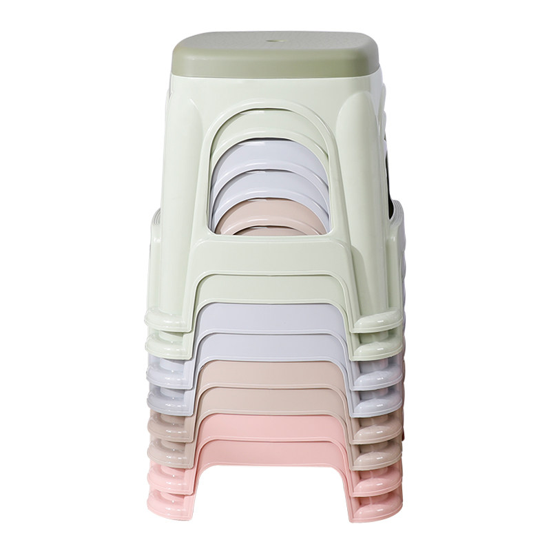 塑料小凳子家用凳子客厅高板凳餐桌小椅子经济型胶登子矮凳方凳子,淘宝优惠券,粉丝福利购,淘宝优惠卷