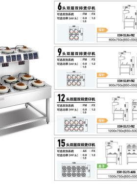 电子商用炉全自动汤面煲仔饭机