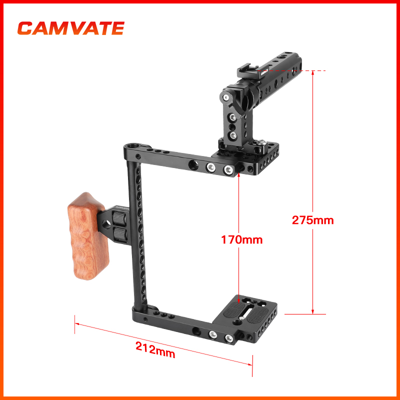 CAMVATE通用相机兔笼适用佳能Canon80D GH5索尼a7II/a7RII 1561-图2