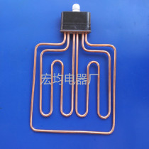 Flat Head Steamed Rice Cart Electric Heating Tube Copper Steam Car Heating Tube Accessories Heating Rod 380v9kw12kw