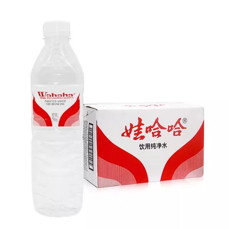 娃哈哈饮用纯净水350ml*24瓶整箱装国产饮用水非矿泉水小瓶哇哈哈