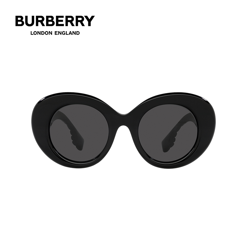 BURBERRY/博柏利太阳镜派对眼镜女圆形墨镜0BE4370U - 图0