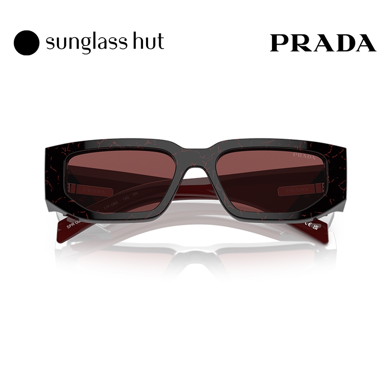 PRADA普拉达Symbole太阳镜黑超窄框男墨镜0PR09ZSF - 图3