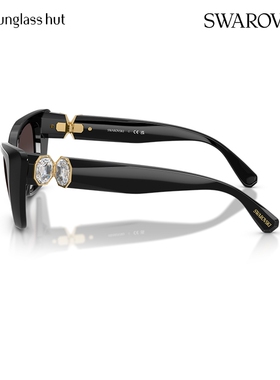 SWAROVSKI【2025秋冬新品】太阳眼镜女偏光开车墨镜猫眼0SK6047