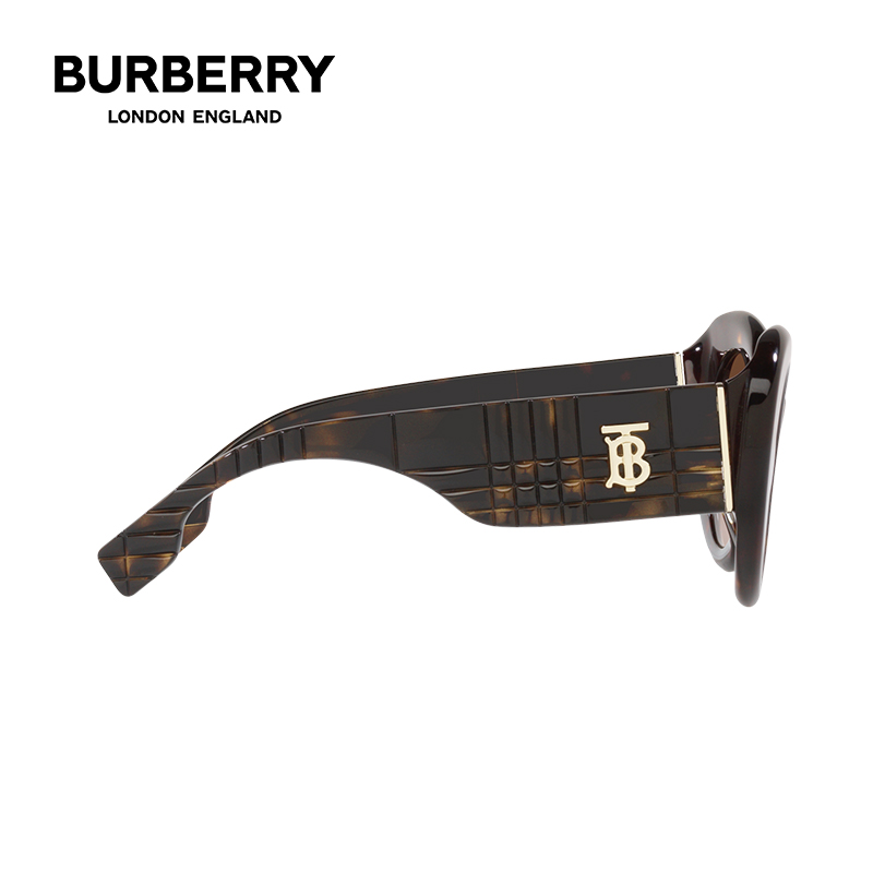 BURBERRY/博柏利太阳镜派对眼镜女圆形墨镜0BE4370U - 图1